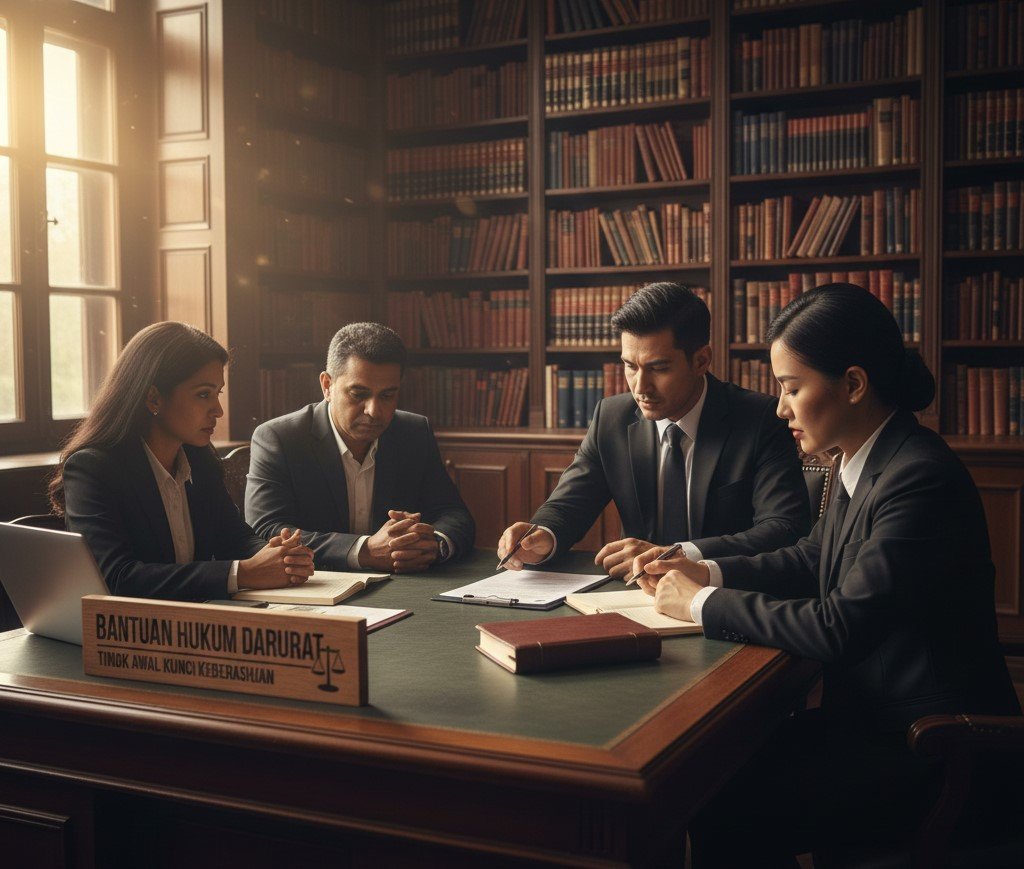 Ilustrasi proses pengadilan