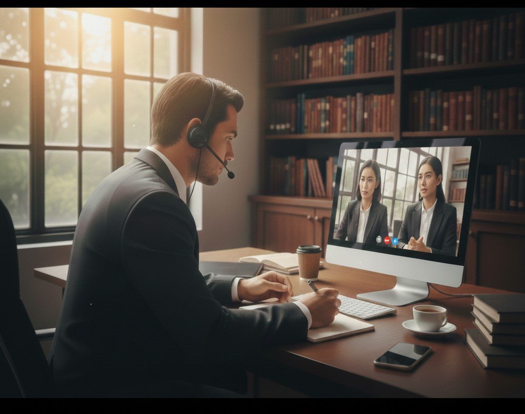 Ilustrasi sesi konsultasi